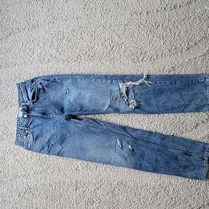 Free people mom jeans/ 25